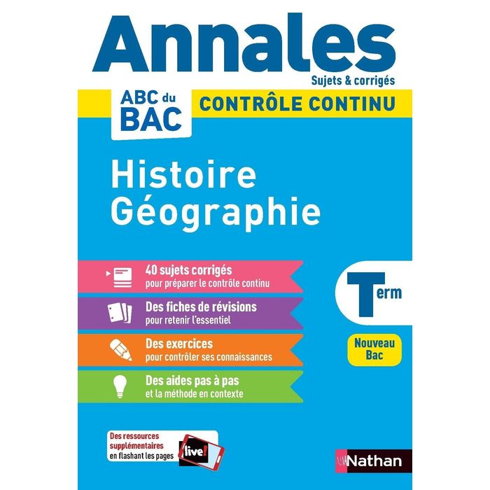 9782091575193-Annales Bac 2021 - Histoire Géographie Terminale - Corrigé--0