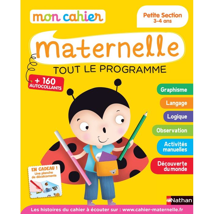 9782091893051-Mon cahier maternelle - Tout le programme - Petite section 3-4 ans--0