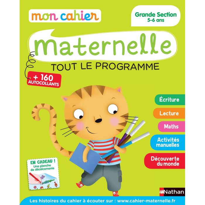 9782091893075-Mon cahier maternelle - Grande section 5-6 ans--0