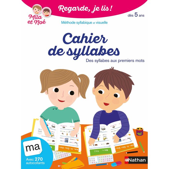 9782091932262-Cahier de syllabes dès 5 ans - Regarde, je lis !--0