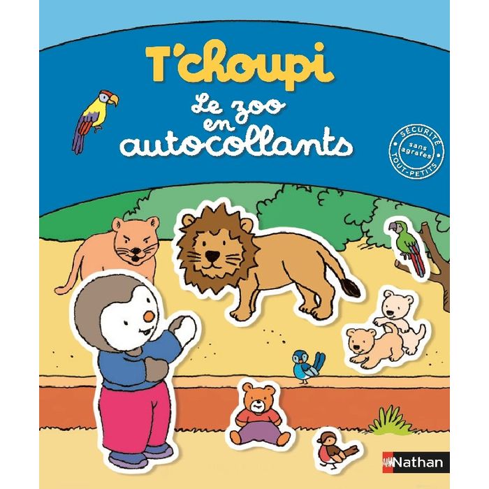 9782092573709-T'Choupi - Le Zoo en autocollants--0