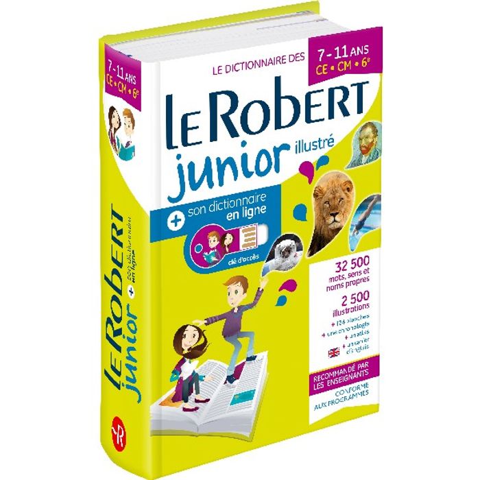 9782321015185-Le Robert Junior Illustré et son dictionnaire en ligne + clé d'accès--0
