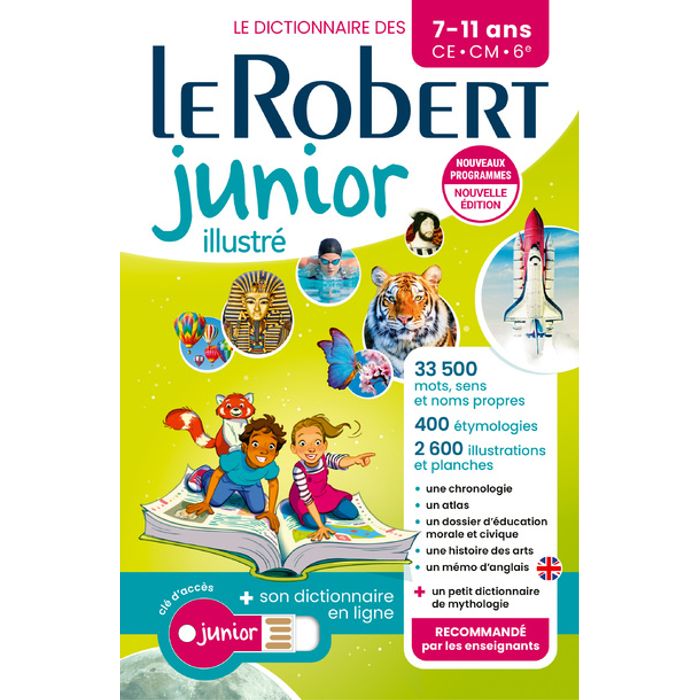 9782321020042-Le robert junior illustre et son dictionnaire en ligne + cle--0