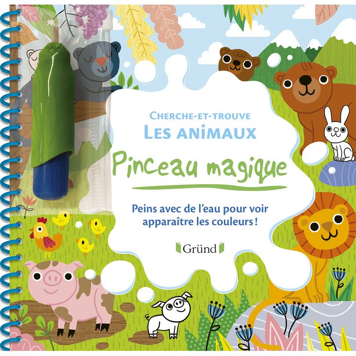 9782324025617-Pinceau Magique - Cherche-Et-Trouve Les Animaux--0