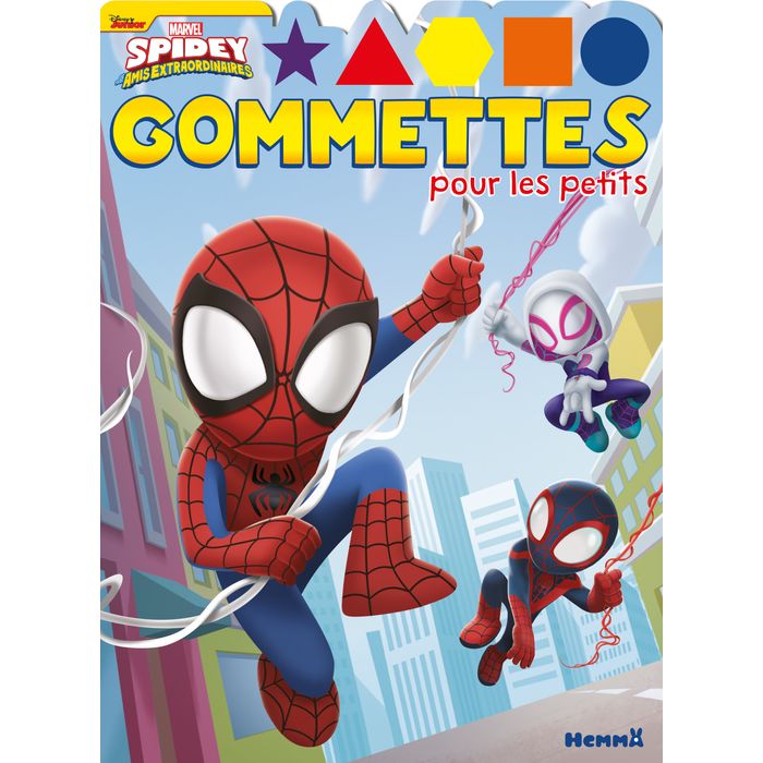 9782508052101-Marvel Spidey et ses Amis Extraordinaires - Gommettes pour les Petits--0