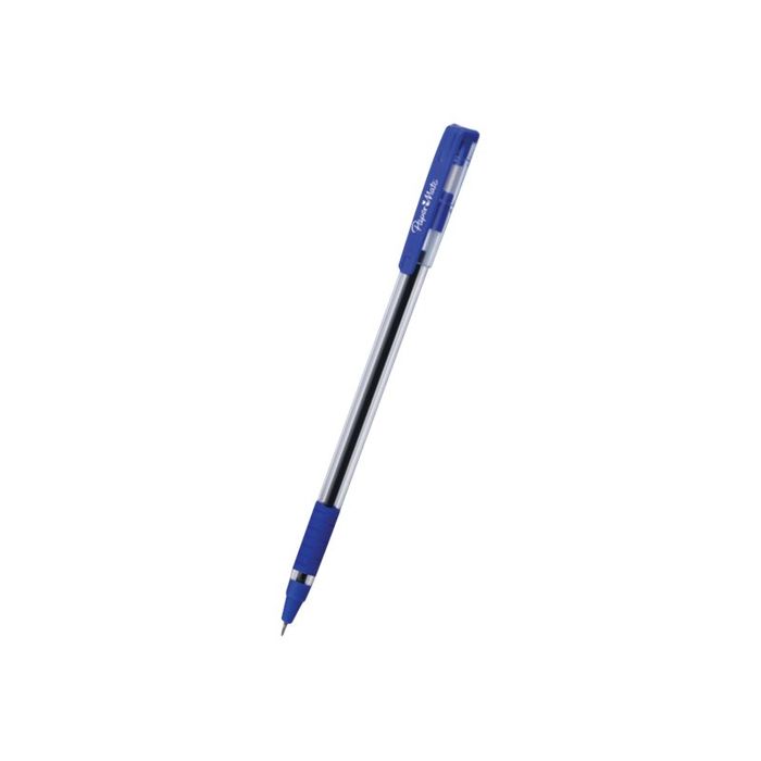 3026980843748-Paper Mate Brite - 50 Stylos à bille - bleu - 0,7 mm-Angle gauche-1