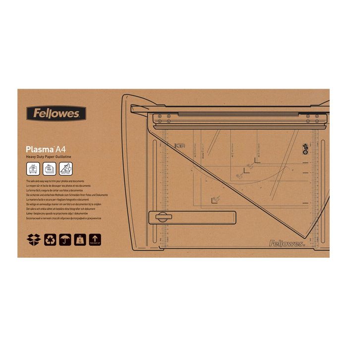 043859551002-Fellowes PLASMA - Cisaille A4 - coupe 40 feuilles-Avant-11