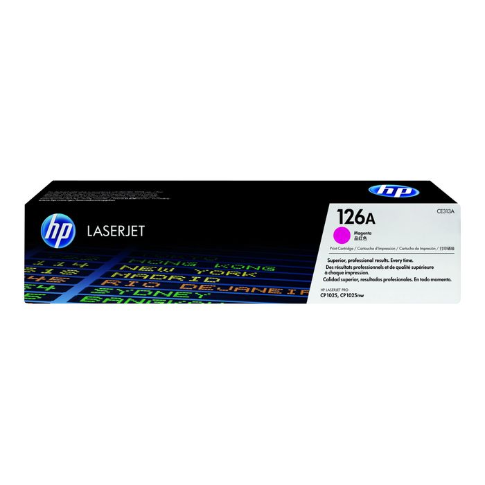 884962161159-HP 126A - magenta - cartouche laser d'origine-Avant-1