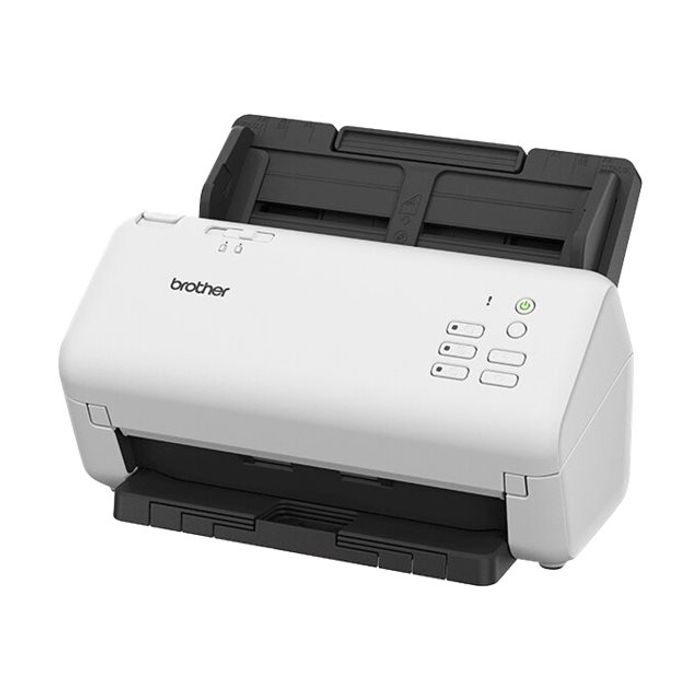 4977766814638-Brother ADS-4300N - scanner de documents A4 - USB 3.0 - 1200 ppp x 1200ppp - 40ppm-Angle droit-1