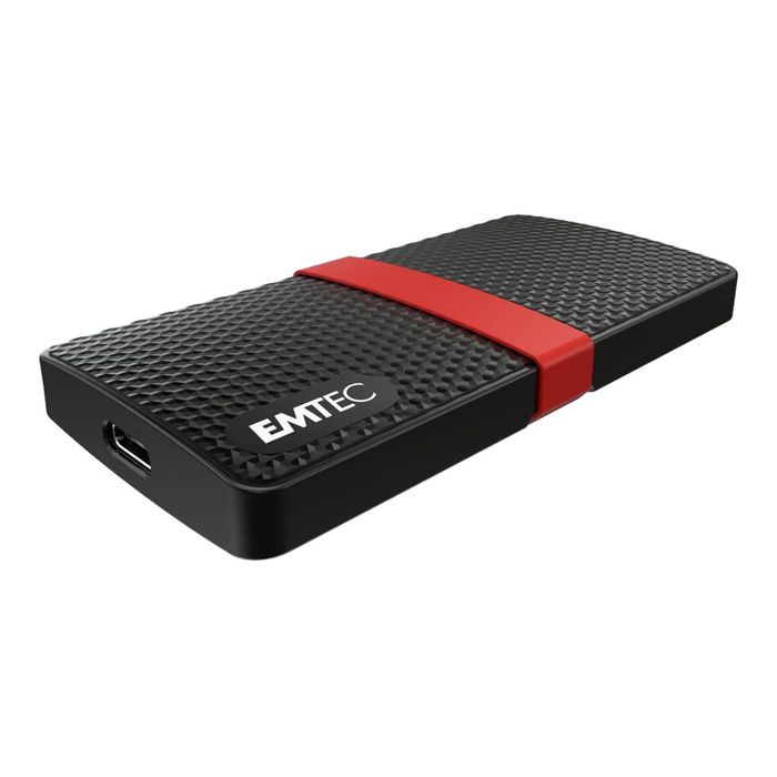 3126170170262-EMTEC SSD Power Plus X200 - Disque dur externe  SSD - 512 Go - USB 3.1 Gen 1-Angle gauche-1