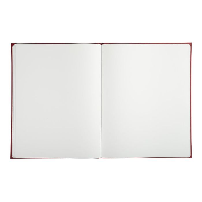 3130630002086-Exacompta Palma - Livre d'or 27 x 22 cm - 100 pages - rouge-Avant-3