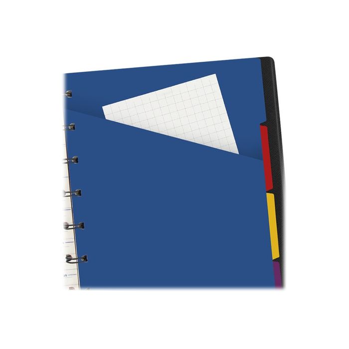 5015142245931-Filofax Saffiano - Carnet de notes à spirale A5 - or métallisé-Gros plan-2