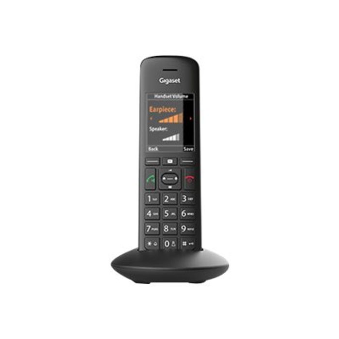 4250366851204-Gigaset C570A - téléphone sans fil - avec répondeur - noir-Avant-2