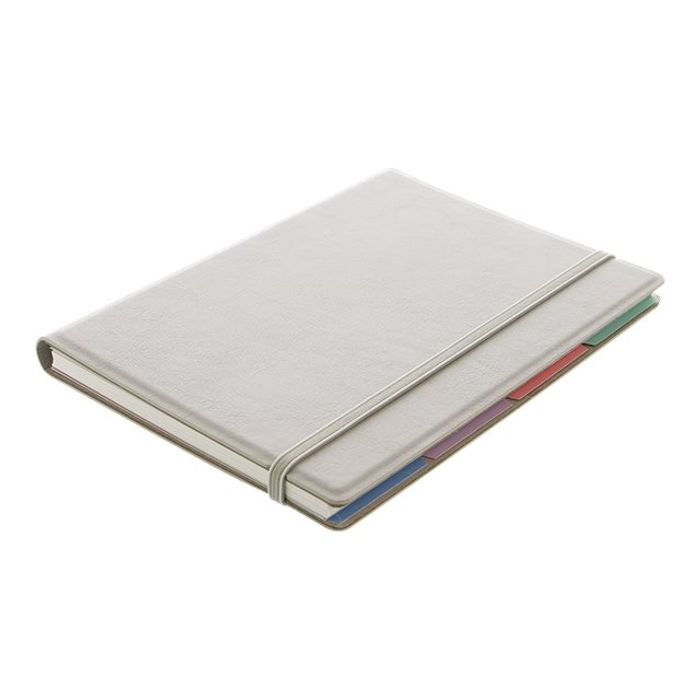 5059145414277-Filofax Classic - Carnet de notes à spirale A5 - gris pastel-Angle droit-1