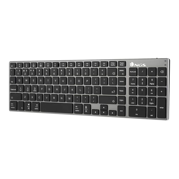 8435430619423-NGS Fortune BT - clavier sans fil - AZERTY -Angle droit-1