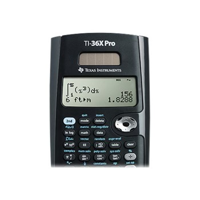 3243480103572-Calculatrice scientifique TI-36X Pro - calculatrice spéciale collège-Gros plan-2