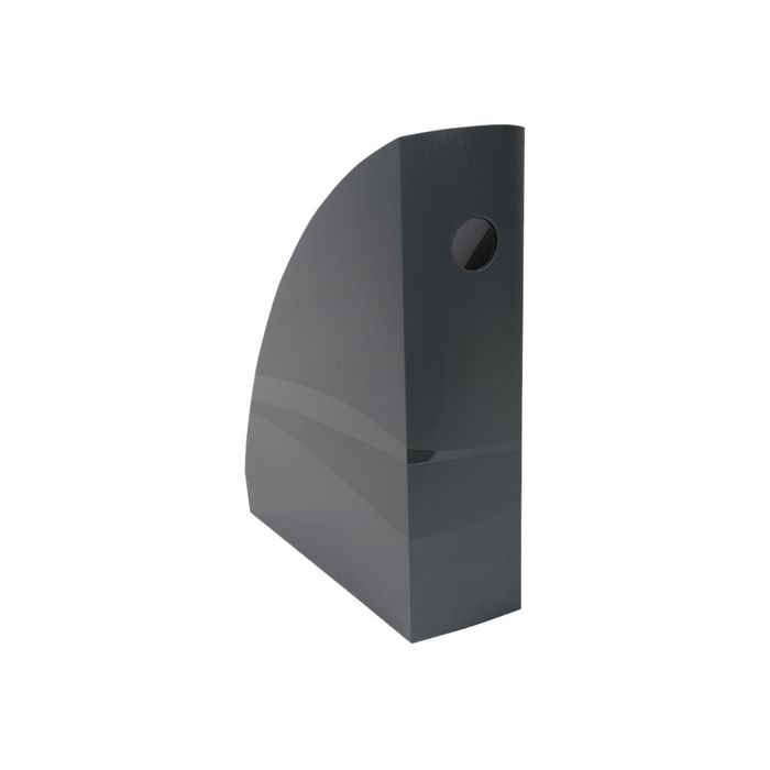 9002493111431-Exacompta Mag-Cube - 6 Porte-revues gris souris-Angle gauche-1