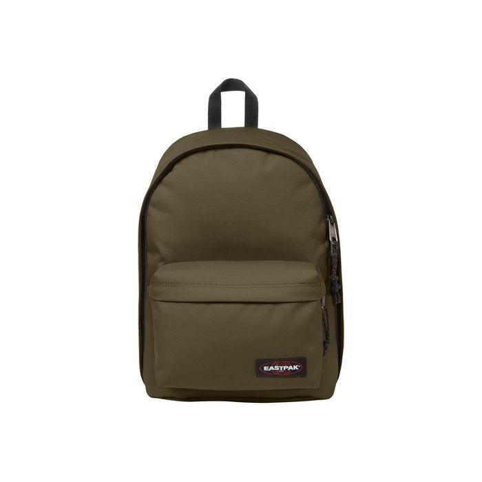 0404051563604-EASTPAK Out Of Office - Sac à dos avec compartiment pour ordinateur portable 13,3" - Army Olive-Avant-0