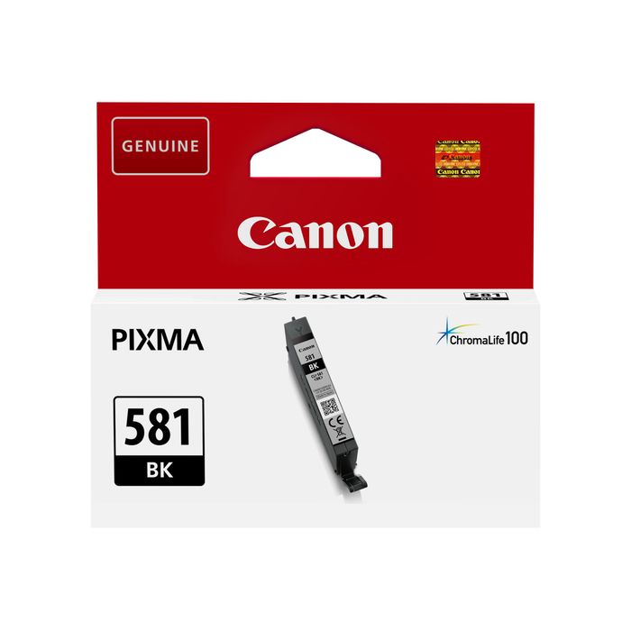 4549292087079-Canon CLI-581 - noir - cartouche d'encre originale-Avant-2