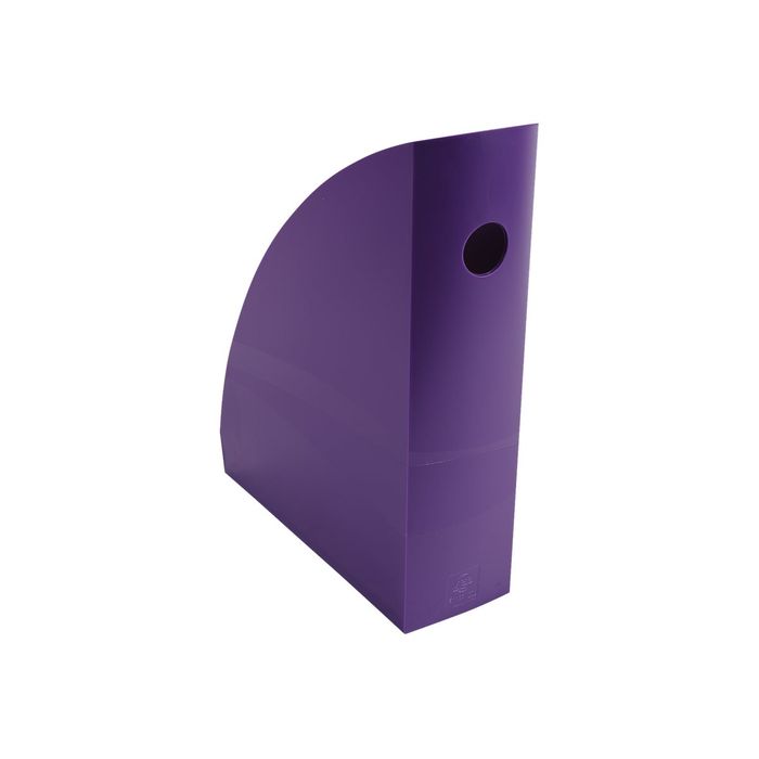 9002493111349-Exacompta Mag-Cube - 6 Porte-revues violet-Angle gauche-1