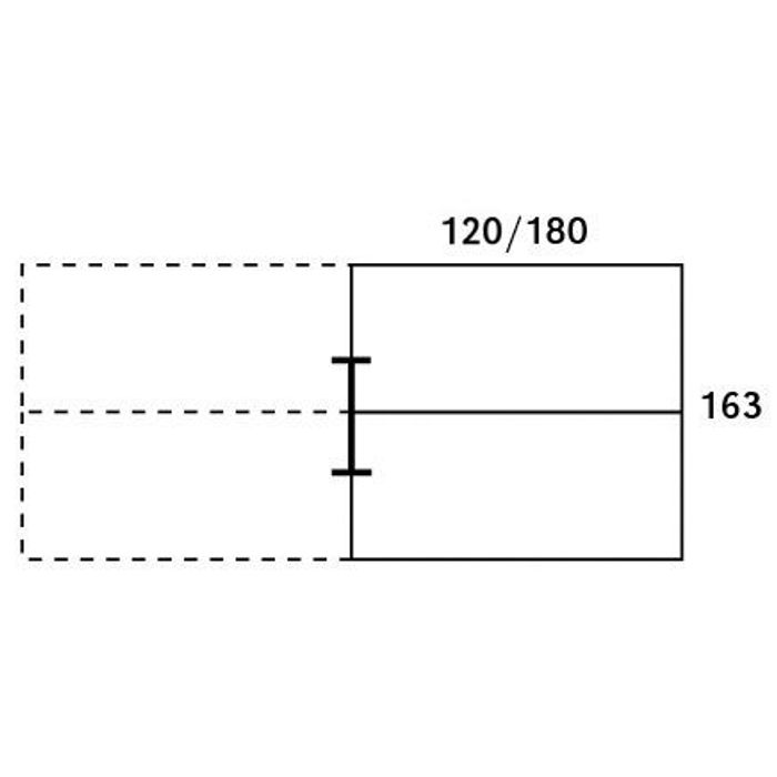 0404000122210-Bureau Bench IRIS - L140 cm - Plan suivant - Pieds aluminium - plateau imitation Hêtre--1