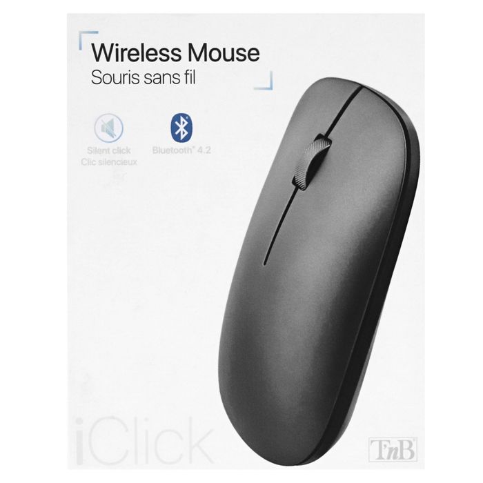 3303170094419-T'nB Dual Connect iClick - souris sans fil - gris--5