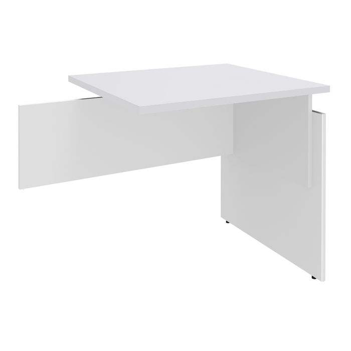 3253310147478-Retour direct pour Bureau INEO JET UP Bureau Vallée - Réglable en hauteur - L80 x H74/78/82 x P60 cm - Pieds Blanc/blanc - pl--0