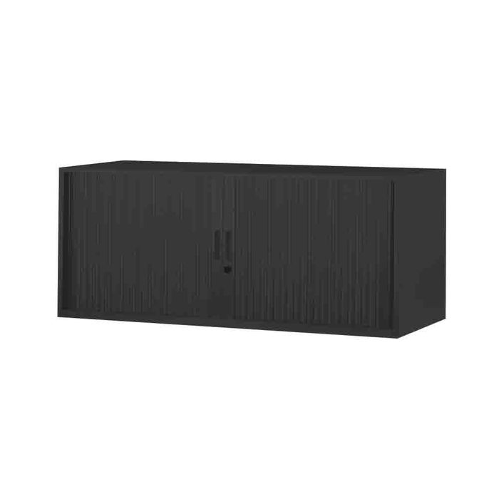 3700339871681-Réhausse pour armoire à rideaux métalliques - L120 x P43 x H43 cm - noir--0