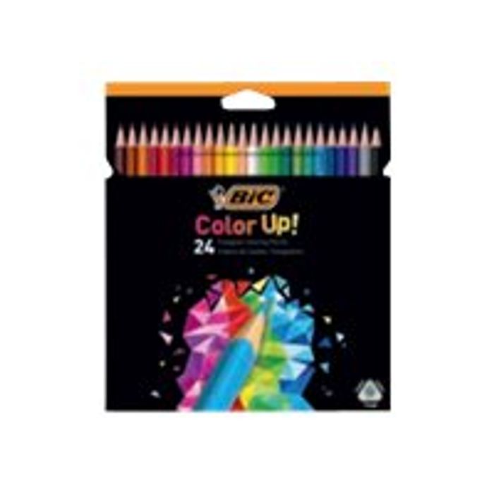 3086123499164-BIC Color UP! - 24 Crayons de couleur-Avant-0