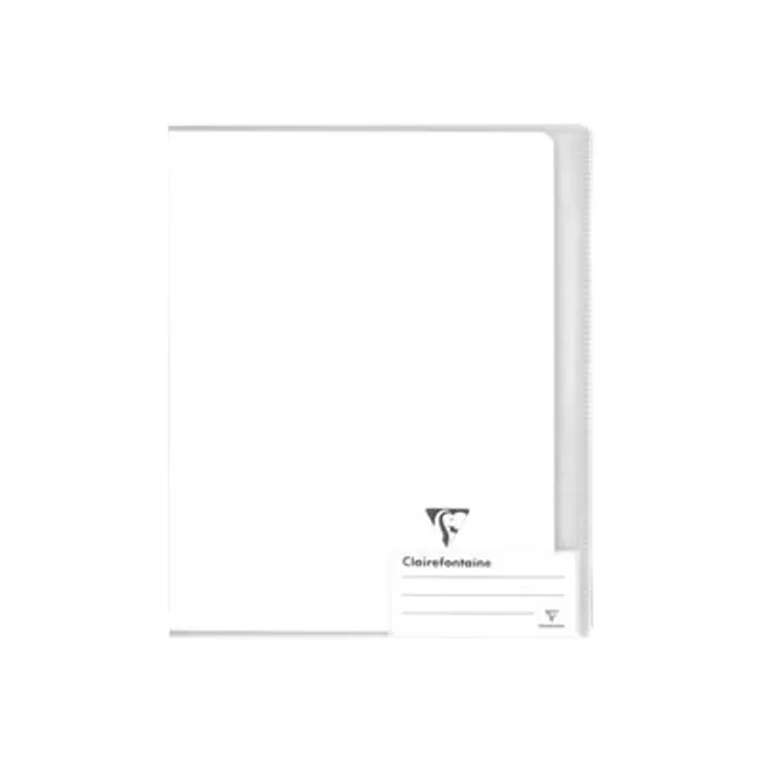 3037929516012-Clairefontaine Koverbook - Cahier polypro 17 x 22 cm - 96 pages - petits carreaux (5x5 mm) - disponible dans-Avant-1