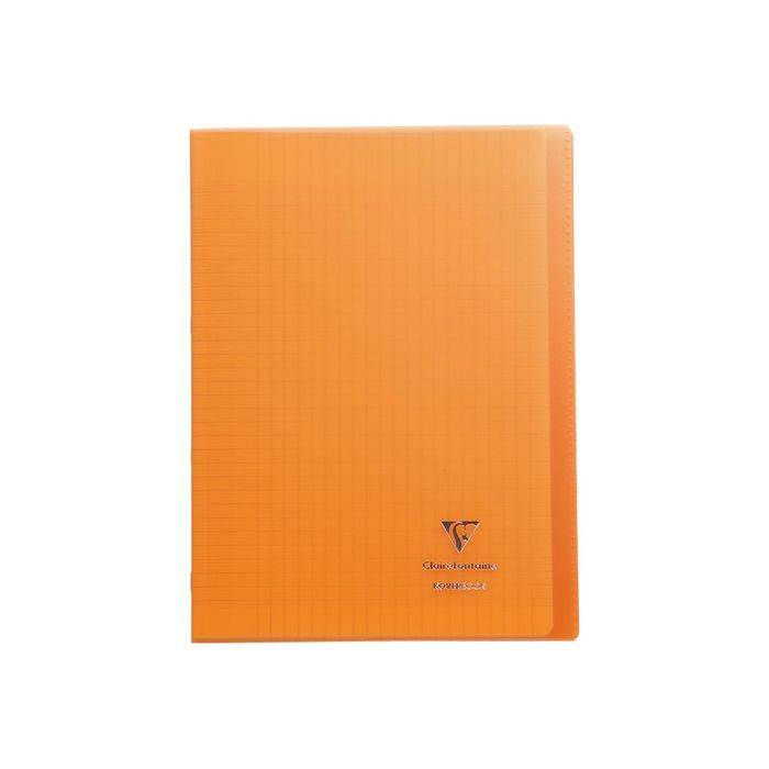 3037929714098-Clairefontaine Koverbook - Cahier polypro A4 (21x29,7 cm) - 96 pages - grands carreaux (Seyes) - o-Avant-0