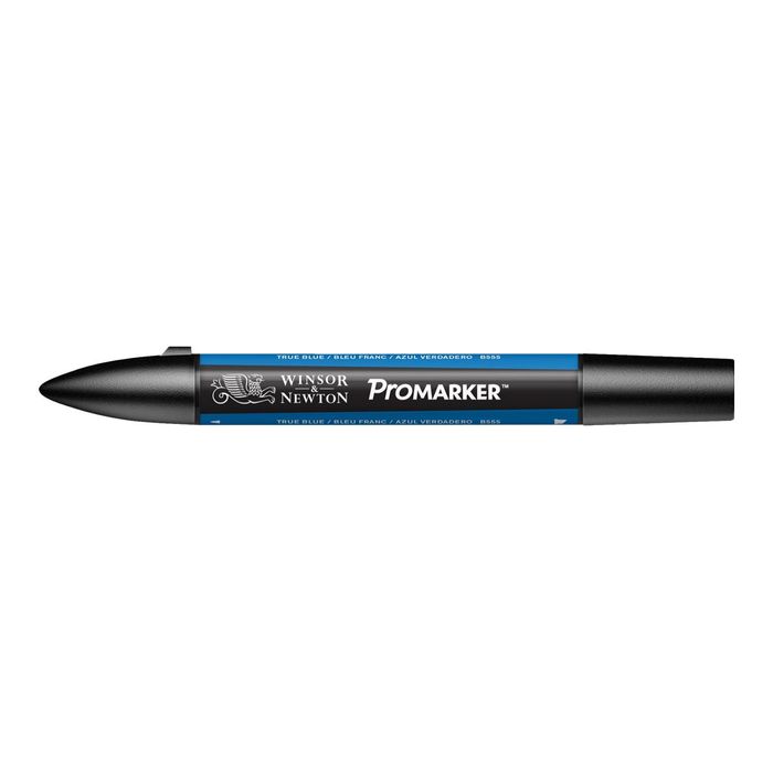 0884955042366-ProMarker - Marqueur double pointe - vrai bleu-Angle gauche-1