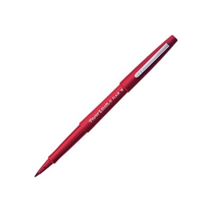 8008285095133-Paper Mate Flair Original - Feutre fin - pointe moyenne - rouge-Angle gauche-0