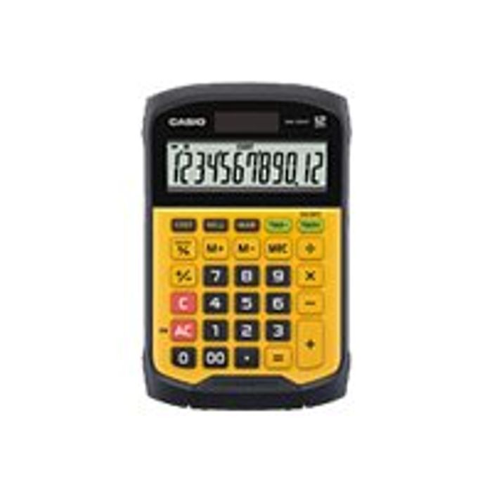 4549526612664-Calculatrice de bureau Casio WM-320MT - 12 chiffres - alimentation batterie et solaire-Avant-1