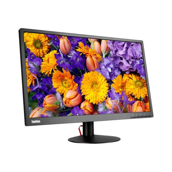 0191545054068-Lenovo ThinkVision E24-10 - écran pc 23,8" LED - Full HD - 1920 x 1080-Angle gauche-1