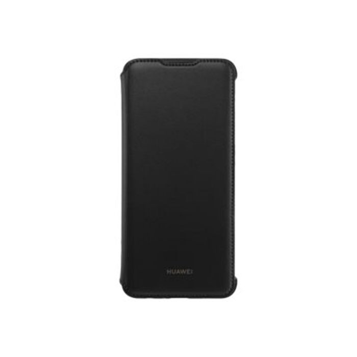 6901443277230-Huawei Flip - porte folio pour Huawei P Smart 2019 - noir-Avant-1