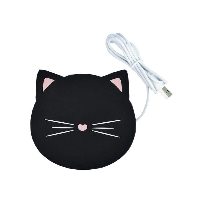 8052783616536-Legami - Chauffe-tasse USB - motif chat-Avant-0