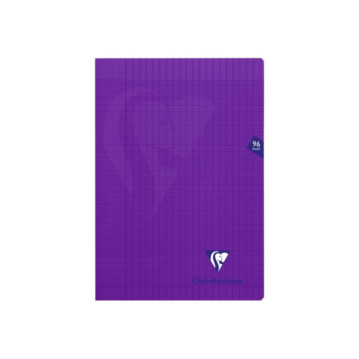 3329683031611-Clairefontaine Mimesys - Cahier polypro A4 (21x29,7 cm) - 96 pages - grands carreaux (Seyes) - disponible dans-Avant-5