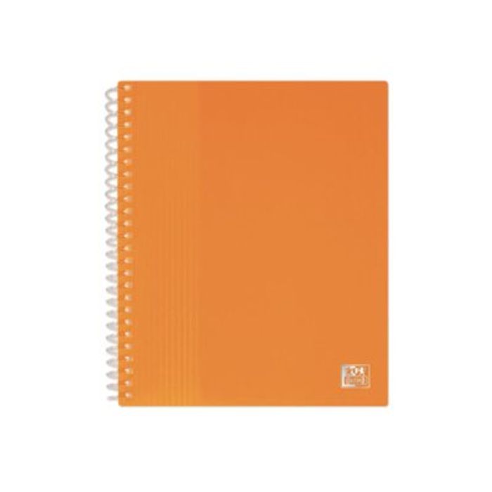 3045050399565-Oxford School Life - Porte vues 80 vues à spirale - A5 - disponible dans différentes couleurs-Avant-0