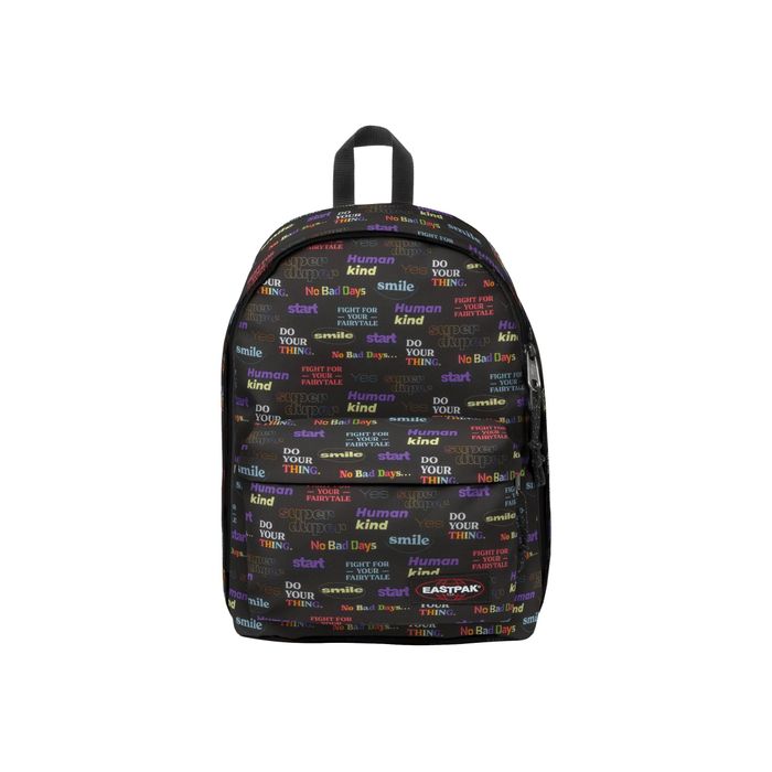 0196246676007-EASTPAK Out Of Office - Sac à dos avec compartiment pour ordinateur portable 13,3" - Nostalgia Bl-Avant-0