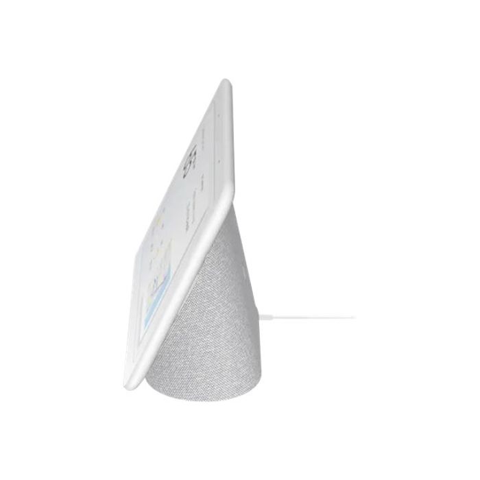 193575023670-Google Nest Hub - Enceinte intelligente avec écran tactile 7" - gris clair-Droite-9