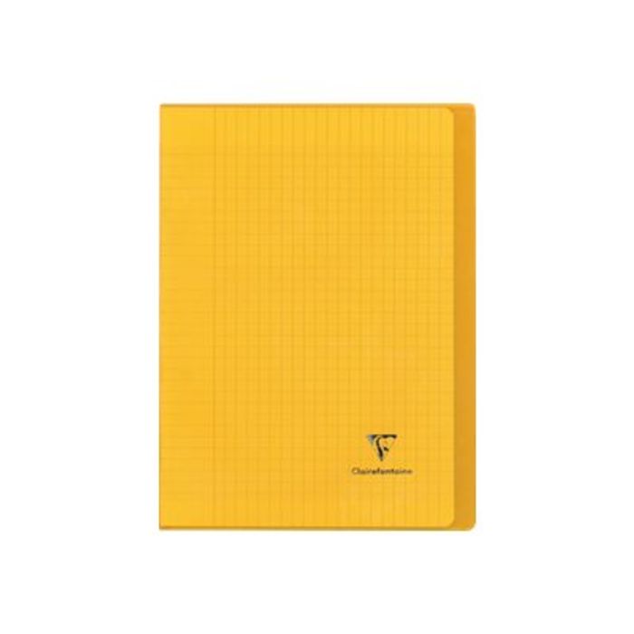 3037929816013-Clairefontaine Koverbook - Cahier polypro 24 x 32 cm - 96 pages - petits carreaux (5x5 mm) - disponible dans-Avant-1