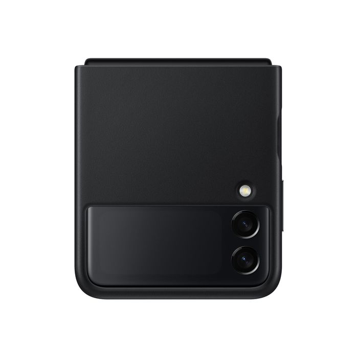 8806092632974-Samsung EF-VF711 - coque de protection pour Galaxy Z Flip3 5G - noir-Avant-0