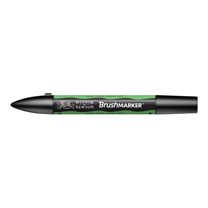 0884955043141-BrushMarker - Stylo pinceau et marqueur - vert pelouse-Angle gauche-1