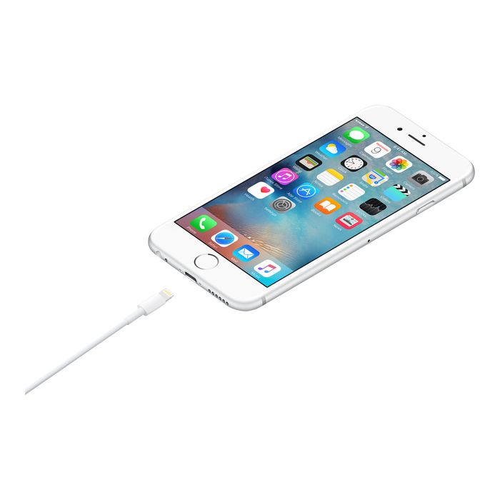 0885909627424-Apple câble Lightning - Lightning / USB - 1 m-Gros plan-4