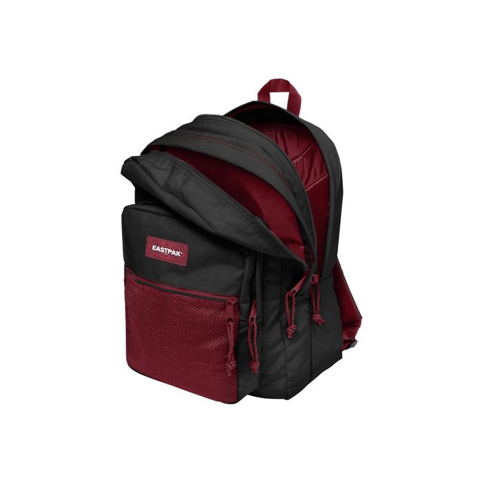 5400879256006-EASTPAK Pinnacle - Sac à dos 2 compartiments - 42 cm - Blackout striped red-Angle droit-2