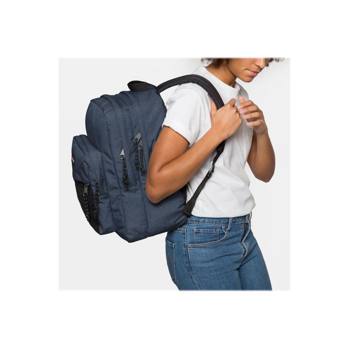 3663991031162-EASTPAK Pinnacle - Sac à dos 2 compartiments - 42 cm - Double denim-Angle droit-4