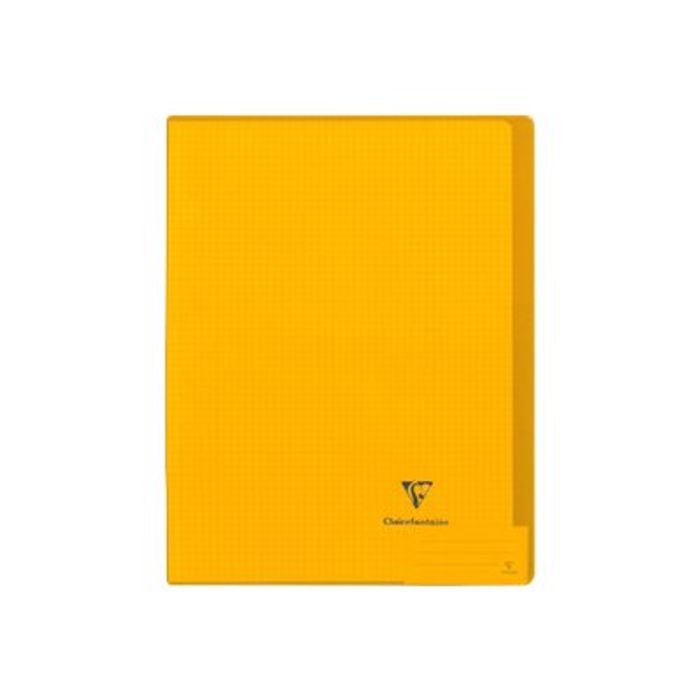 3037929716016-Clairefontaine Koverbook - Cahier polypro A4 (21x29,7 cm) - 96 pages - petits carreaux (5x5 mm) - disponible dans-Avant-2