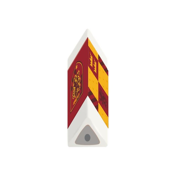 3154141195143-Maped Harry Potter - Pack de 3 Gommes pyramide (Gryffindor, Serpantard, Ravenclaw)-Angle droit-3