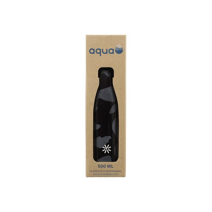 3135250122732-Aqua Fancy - Gourde Bouteille isotherme 500 ml - double paroi - disponible dans différentes coule-Avant-8